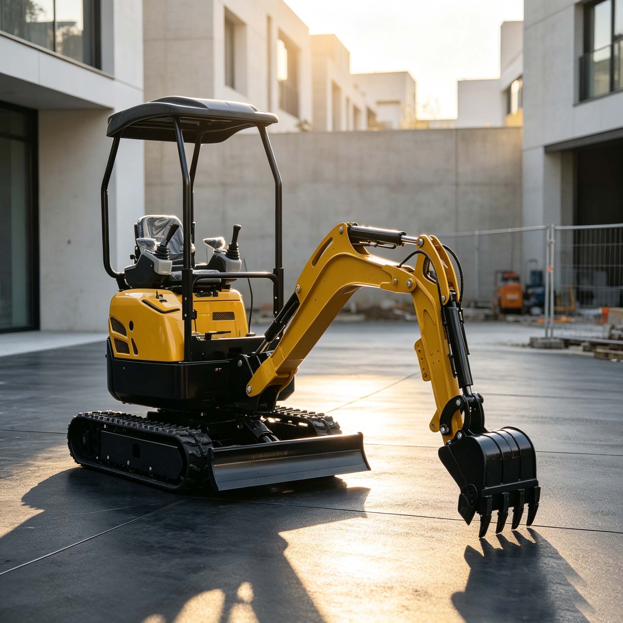 Mini Excavator 0.7 Ton 1 Ton C - Farming Jobs review and price