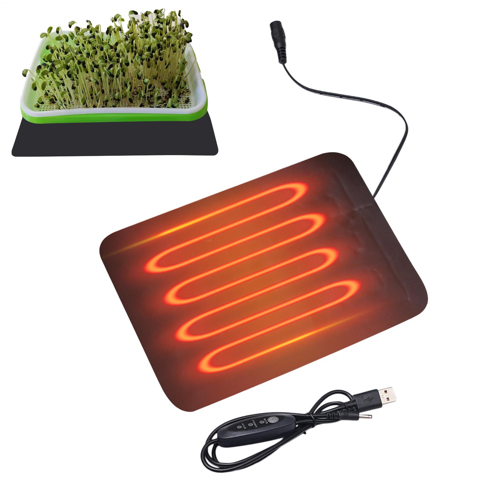 8.5W USB Seedling Heat Mats 3  - Seedling Heat Mat review and price