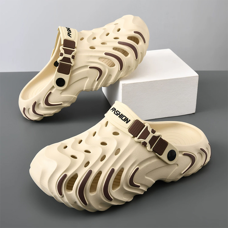 Men Summer EVA Hole Slippers L - Farming And Agriculture review and price