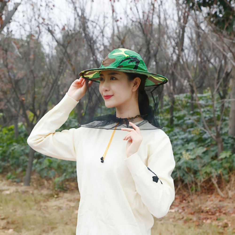 Anti Bee Mosquito Net Hat Beek - Agriculture Farming Hats review and price